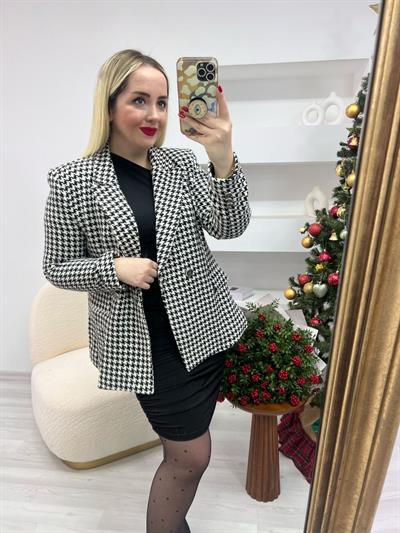 Orj Marka Kazayağı Tüvit Ceket