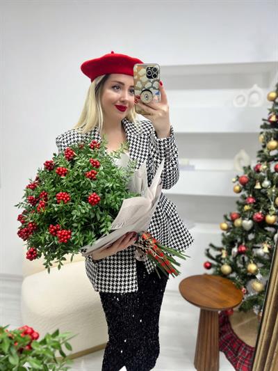 Orj Marka Kazayağı Tüvit Ceket