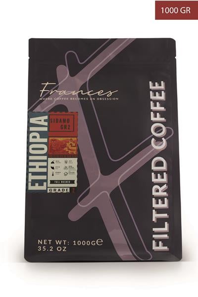 %100 Arabica Ethiopia | Çekirdek Filtre Kahve | 1Kg | Canlı Asidite