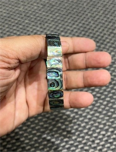 Abalon Sedef Doğaltaş Roleks ( Rolex ) Özel Kesim Bileklik  