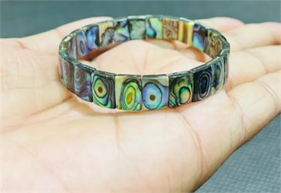 Abalon Sedef Doğaltaş Roleks ( Rolex ) Özel Kesim Bileklik  