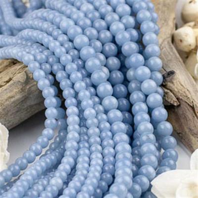 Anjelit Doğal Taş Dizi 8 mm Küre Kesim  