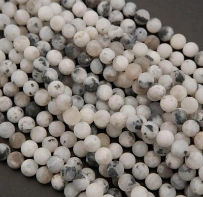 Ay Taşı Doğal Taş Dizi 8 mm Küre Kesim 