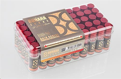 Buhara Esans Akik Serisi Metal Kapak Alkolsüz 1 Kutu 3.3 Ml 50 li Hac Ve Umre İçin Dağıtmalık 