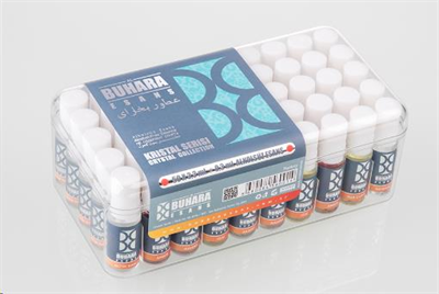 Buhara Esans Kristal Serisi Alkolsüz 1 Kutu 3.3 Ml 50 li Hac Ve Umre İçin Dağıtmalık 