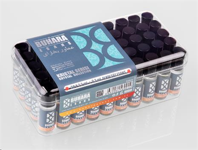 Buhara Esans Kristal Serisi Alkolsüz 1 Kutu 3.3 Ml 50 li Hac Ve Umre İçin Dağıtmalık 