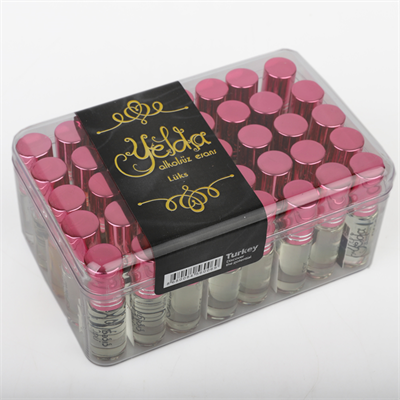 Buhara Esans Yelda Serisi Metal Kapak Alkolsüz 1 Kutu 5 Ml 40 lı Hac Ve Umre İçin Dağıtmalık 