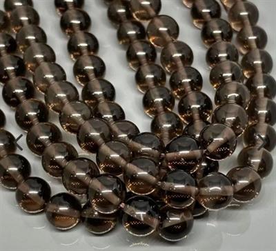 Dumanlı Kuvars Doğal Taş Dizi 8 mm Küre Kesim 