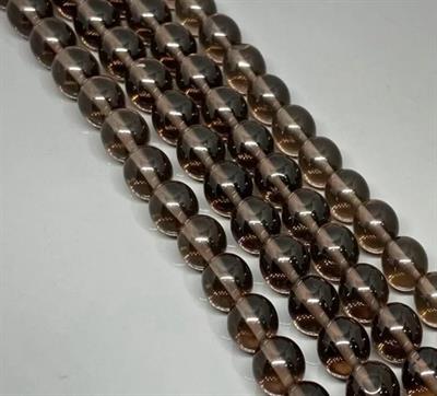 Dumanlı Kuvars Doğal Taş Dizi 8 mm Küre Kesim 