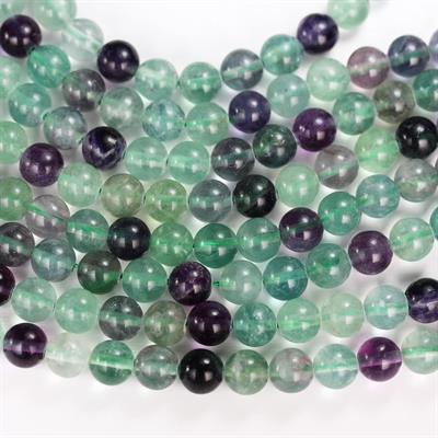 Florit Doğal Taş Dizi 8 mm Küre Kesim 