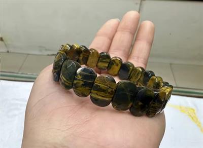 Kaplangözü Doğaltaş Roleks ( Rolex ) Özel Kesim Bileklik 