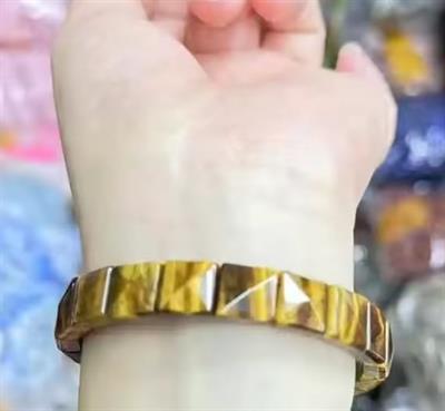 Kaplangözü ( Kare Kesim ) Doğaltaş Roleks ( Rolex ) Özel Kesim Bileklik 