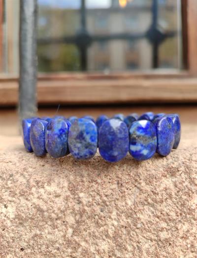 Lapis Lazuli Doğaltaş Roleks ( Rolex ) Özel Kesim Bileklik