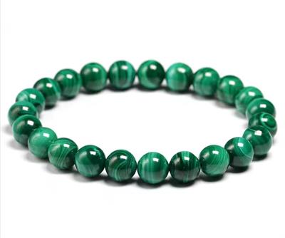 Malahit Doğaltaş Bileklik 8 mm 