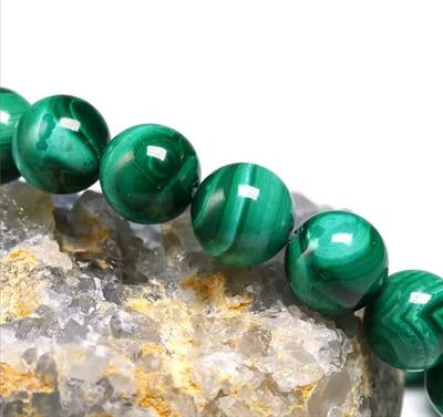 Malahit Doğaltaş Bileklik 8 mm 