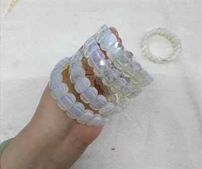 Opal Doğaltaş Roleks ( Rolex ) Özel Kesim Bileklik  