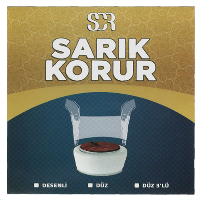 Sarık Korur Desenli 3 Adet