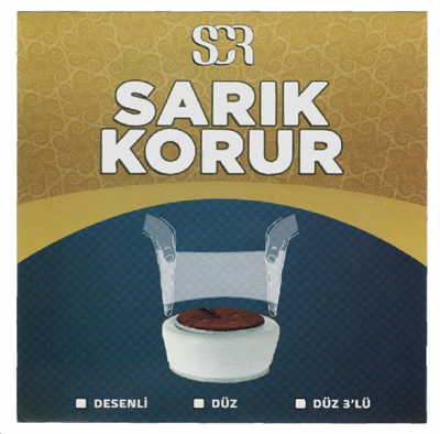 Sarık Korur Düz Model 3 Adet