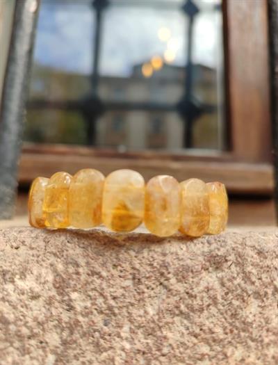 Sitrin Doğaltaş Roleks ( Rolex ) Özel Kesim Bileklik  