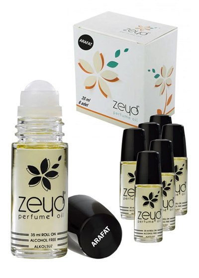 Zeyd Esans Arafat 35 cc Unisex Alkolsüz Esans 6 Adet 1 Kutu