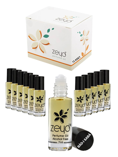 Zeyd Esans Badı Saba 7 cc Unisex Alkolsüz Esans 12 Adet 1 Kutu