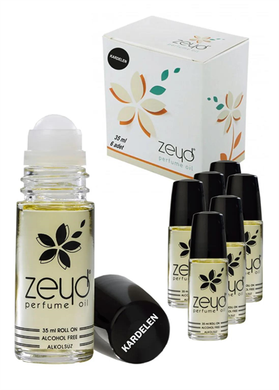 Zeyd Esans Kardelen 35 cc Unisex Alkolsüz Esans 6 Adet 1 Kutu