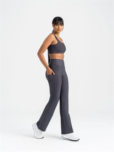 Boru Paça Yandan Cepli Tayt Füme Renk 434