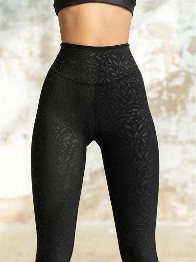 Deri Görönümlü  Tayt 348