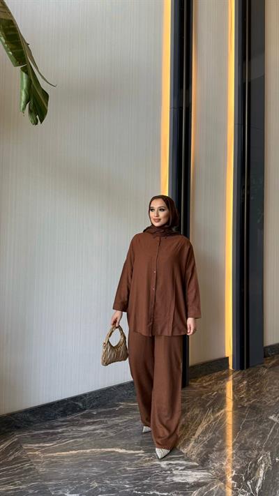 Kendinden Desenli Takım