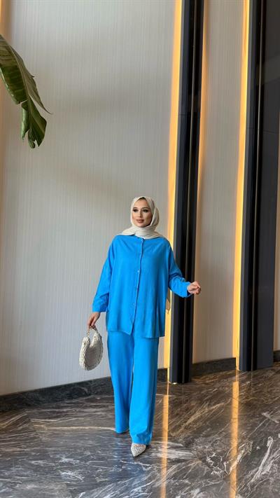 Kendinden Desenli Takım