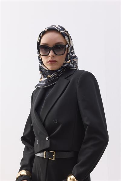 Black Chain Silk