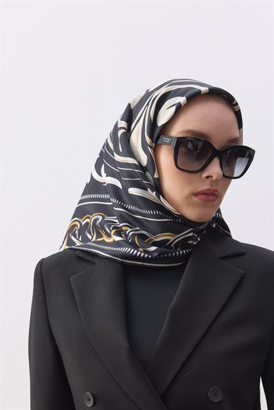 Black Chain Silk