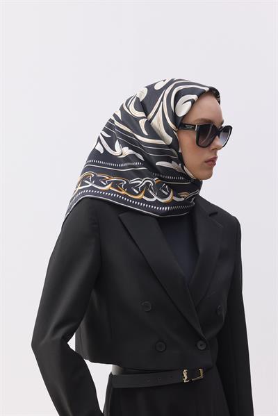 Black Chain Silk