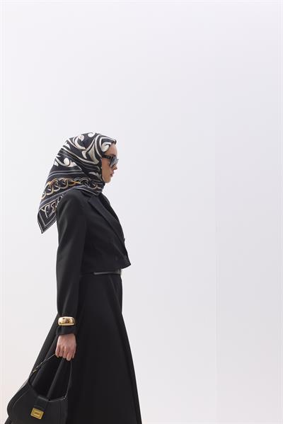 Black Chain Silk