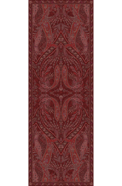 Floral Burgundy