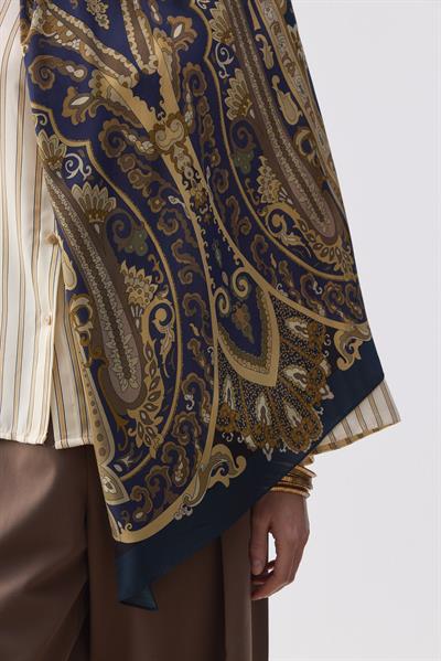 Gold Paisley