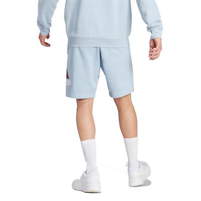 Adidas Essentials Big Logo French Terry Erkek Mavi Günlük Şort