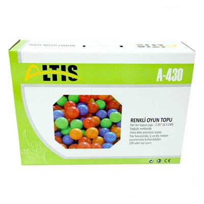 Altis A-430 Renkli Oyun Topu 100