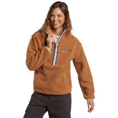 Billabong Horizon Mock Neck Half Zip Kadın Sweatshirt - ABJFT00453