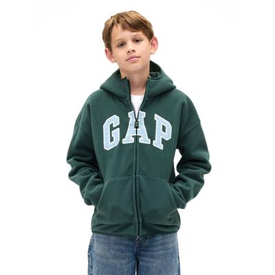 Gap Erkek Çocuk VintageSoft Gap Logo Fermuarlı Sweatshirt - 801449