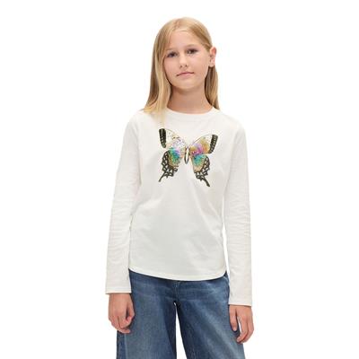 Gap Kız Çocuk Flippy-Sequin Grafik T-Shirt - 822044