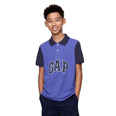 Gap Logo Colorblock Pique Polo Yaka T-Shirt - 708502
