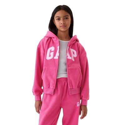 Gap Logo Fermuarlı Polar Fleece Sweatshirt - 499080
