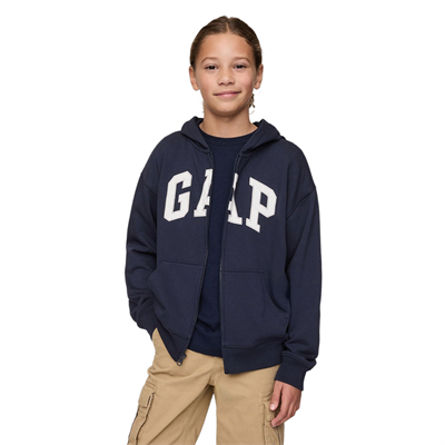 Gap Logo Relaxed Fermuarlı Sweatshirt - 743966