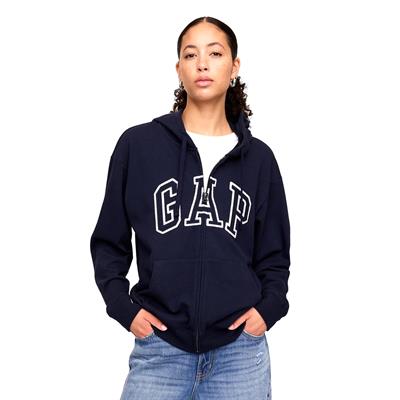 Gap Logo Relaxed Fermuarlı Sweatshirt - 727433