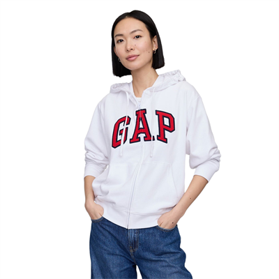 Gap Logo Relaxed Fermuarlı Sweatshirt - 727433