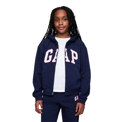 Gap Relaxed Gap Logo Fermuarlı Sweatshirt -  746744