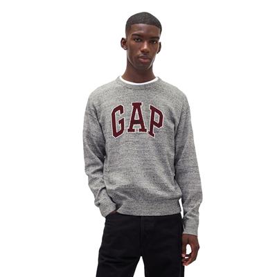 Gap Relaxed Gap Logo Intarsia Sweatshirt - 789791
