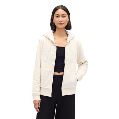 Gap Relaxed Gap Logo Sherpa Astarlı Fermuarlı Sweatshirt - 804073