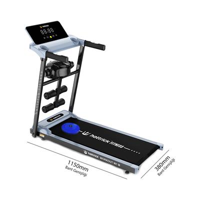 Hattrick M-Workout W1 Masajlı Ev Tipi Koşu Bandı - M-WORKOUT-W1